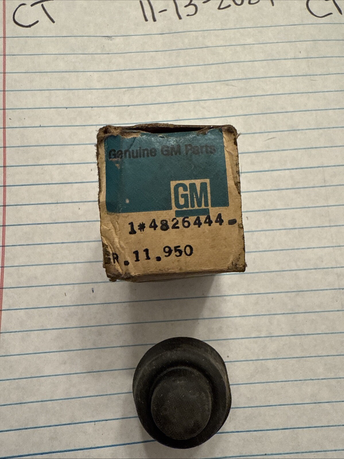 NOS 1958-62 GM IMPALA CHEVROLET DOOR JAM DOME LIGHT SWITCH 4826444 GM - Image 3