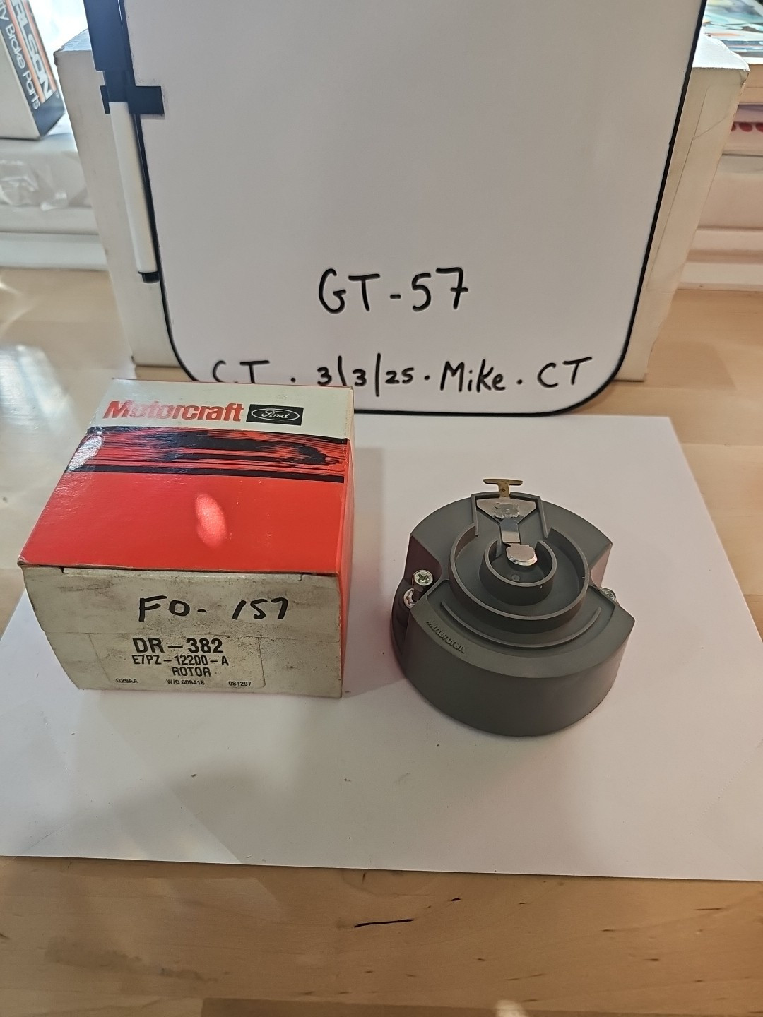 NOS Ford Motorcraft DR-382 E7PZ-12200-A Rotor 83-91 Mustang F150 Tbird Capri