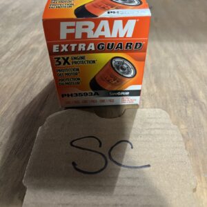NOS Fram PH3593A Extra Guard Oil Filter Sure Grip New in Box