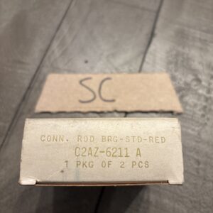 NOS GENUINE FORD OEM C2AZ-6211-A 1961-63 CONNECTING ROD BEARINGS RED VINTAGE