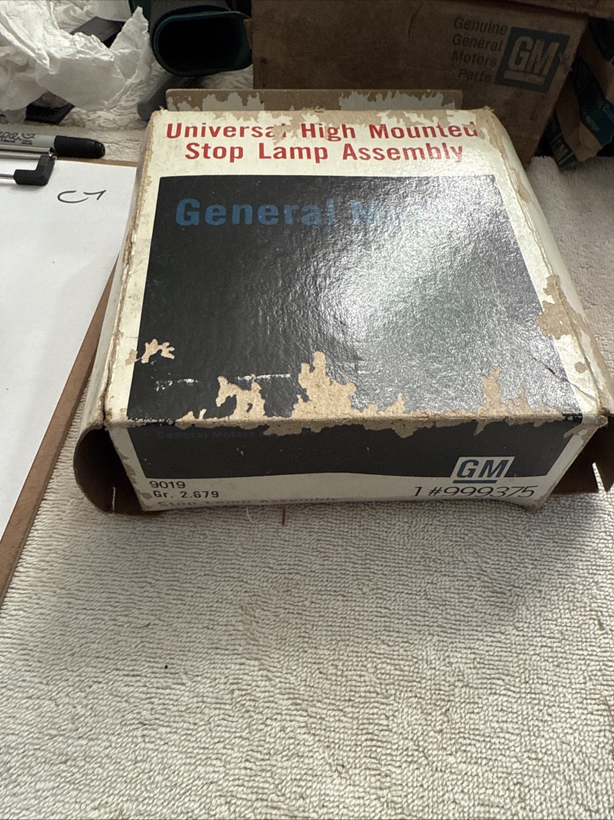 NOS GM 999375 Third Brake Light Kit Chevrolet Pontiac Cadillac Buick