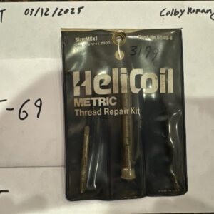 -NOS- HeliCoil M8x1 Metric Thread Repair Kit Part # 5546-6 USA