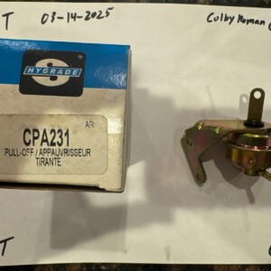 NOS Hygrade Choke Pull-Off Assembly CPA-231 - C100