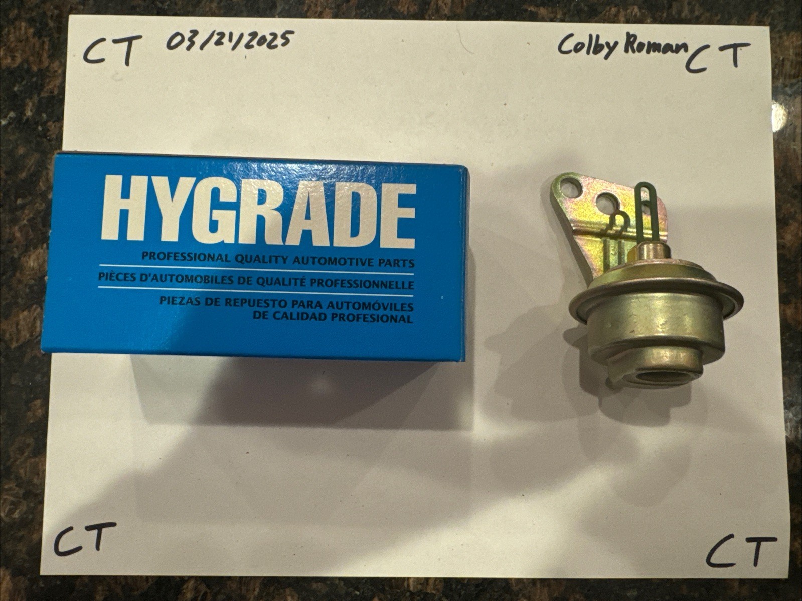 NOS Hygrade Choke Pull-Off Assembly CPA 251 - C100