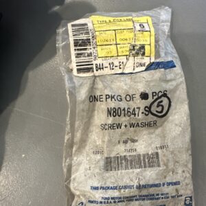 NOS OEM Ford N801647-S Screw + Washer SET OF 5