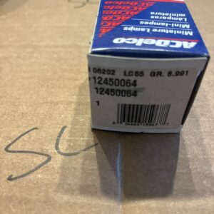 NOS OEM Genuine ACDelco GM 12450064 Tail Light-Stop and Tail Lamp Bulb
