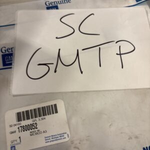 NOS OEM Genuine GM 17800052 Fuel Injector Multi Port Seal Kit