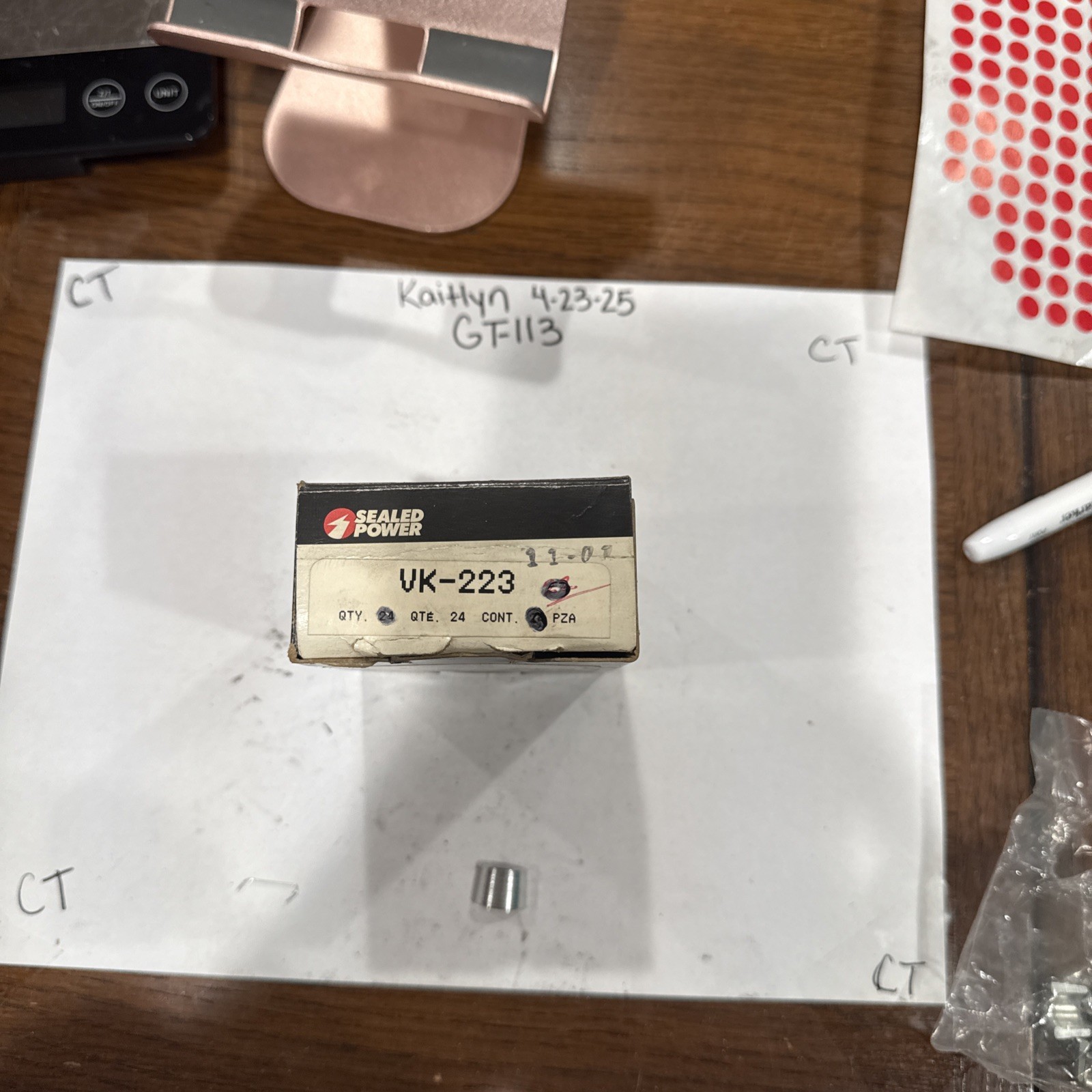 NOS Sealed Power VK-223 Engine Valve Spring Retainer Keeper SOLD INDIVIDUALLY