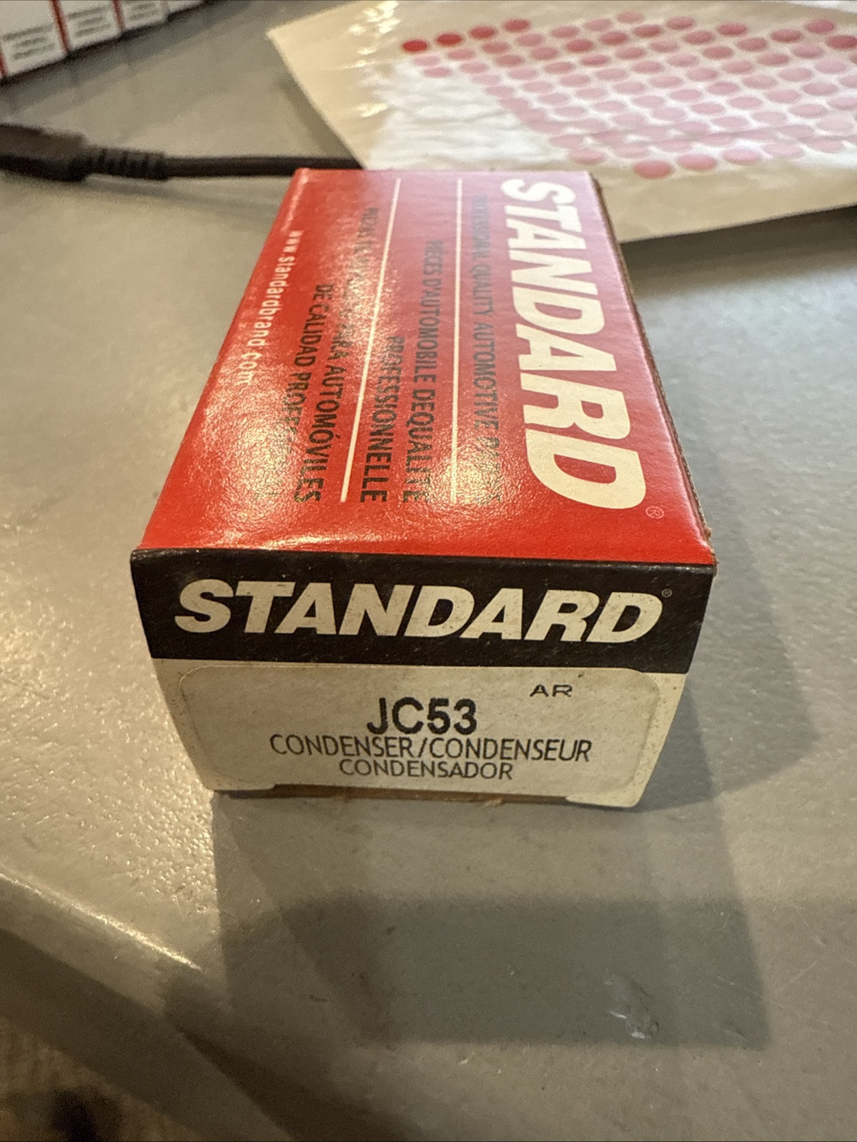 NOS Standard Motor Products Condenser. Part JC53.