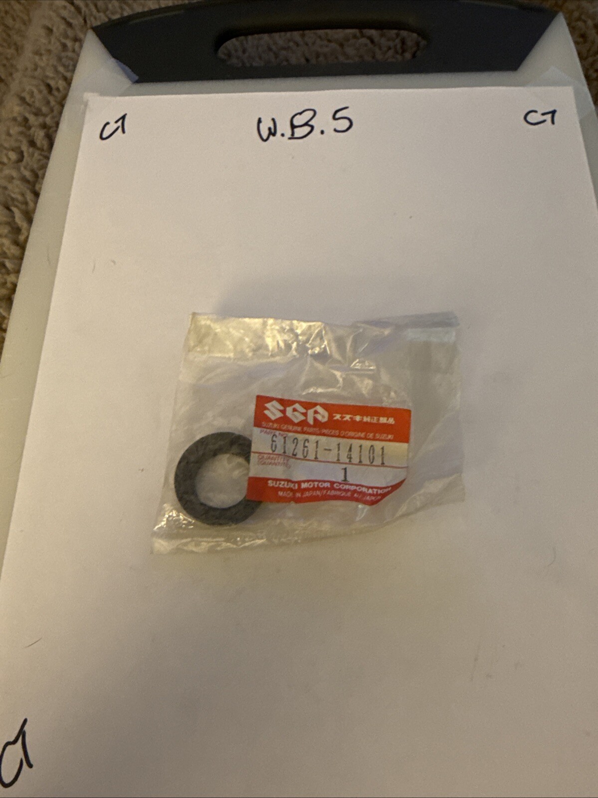 NOS Suzuki 1981-88 RM125 M Swing Arm Pivot Spacer Bushing 61261-14101