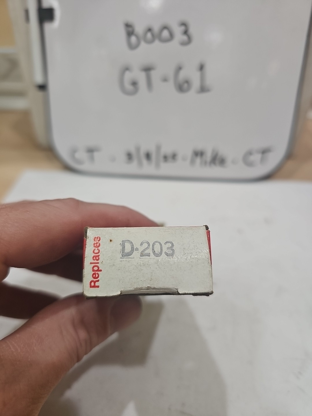 New NOS GM Delco Remy Distributor Condenser D203 1928111 Chevy Corvette Camaro - Image 4