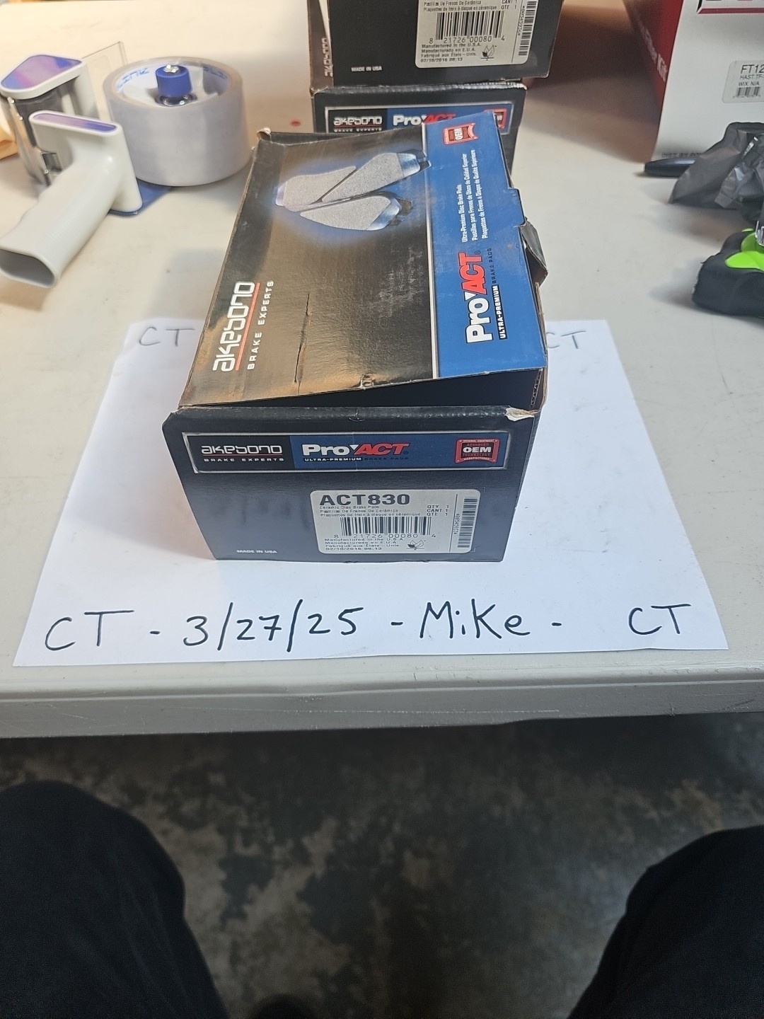 New ProACT Disc Brake Pad Set Front ACT830 for Nissan Frontier Xterra