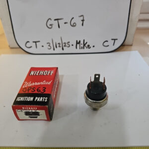 Niehoff / Standard OPS63 Oil Pressure Switch