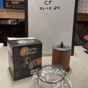 Oil Filter 67082  Parts Master