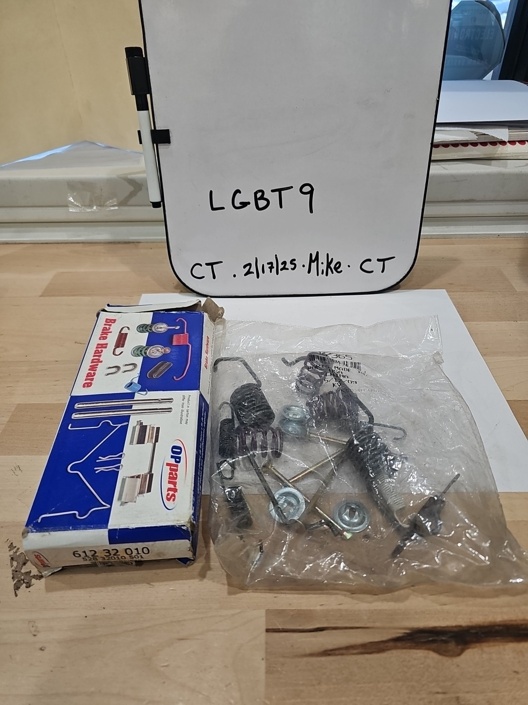 Op Parts Drum Brake Hardware Kit Better Brake 17365K fits 2000 Mazda MPV