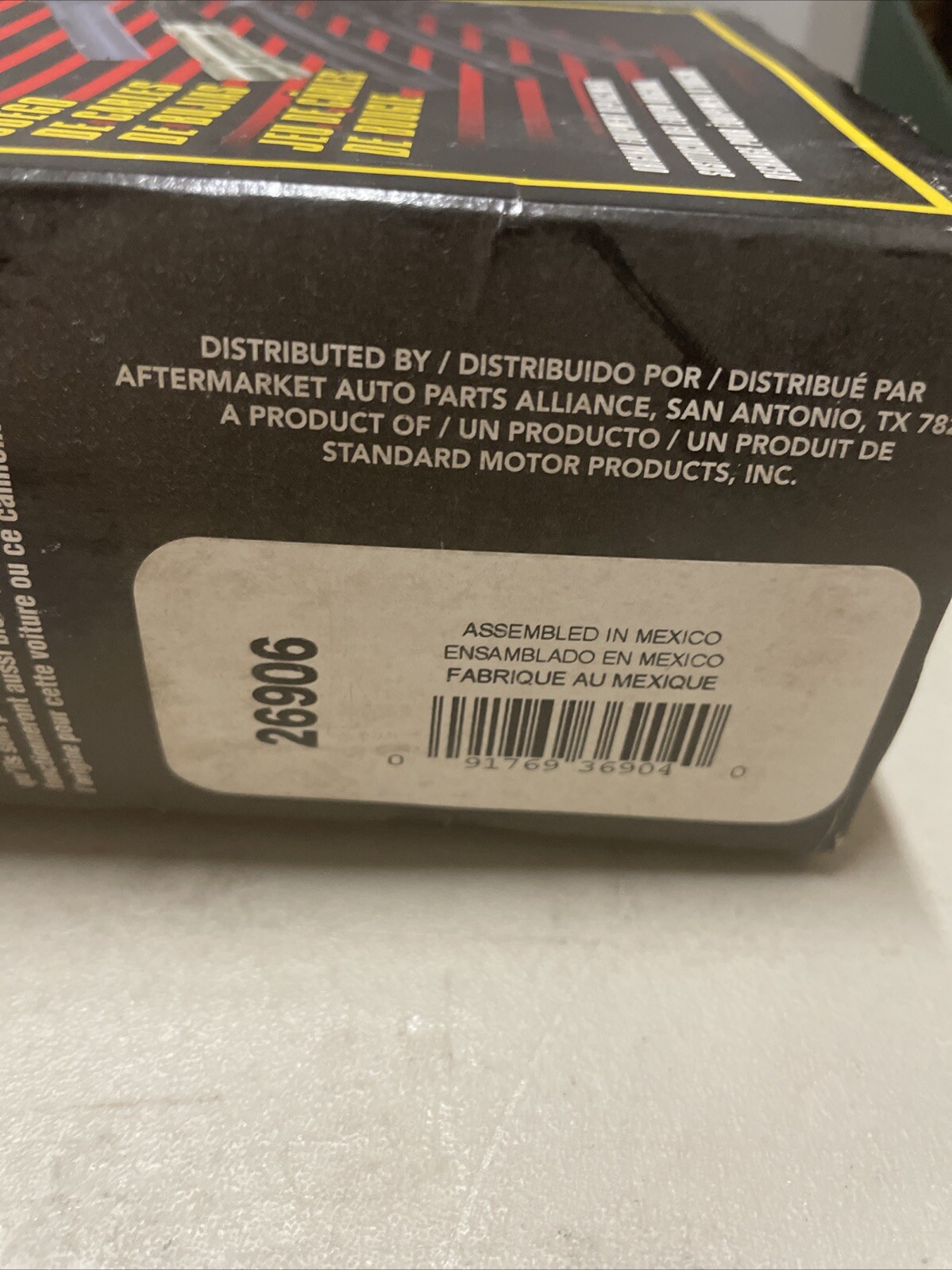 PARTS MASTER SPARK PLUG WIRE SET, UNIVERSAL RESISTOR IGNITION WIRE SET, 26906 - Image 3