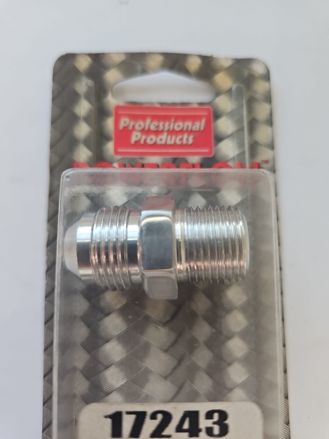 PROFESSIONAL PRODUCTS POWERFLOW -8 To 3/8NPT Flare To Pipe STR Polished #17243 - Image 4