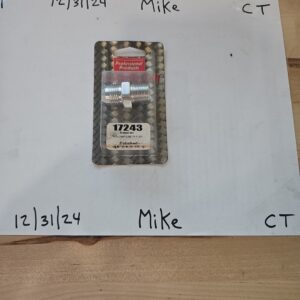 PROFESSIONAL PRODUCTS POWERFLOW -8 To 3/8NPT Flare To Pipe STR Polished #17243