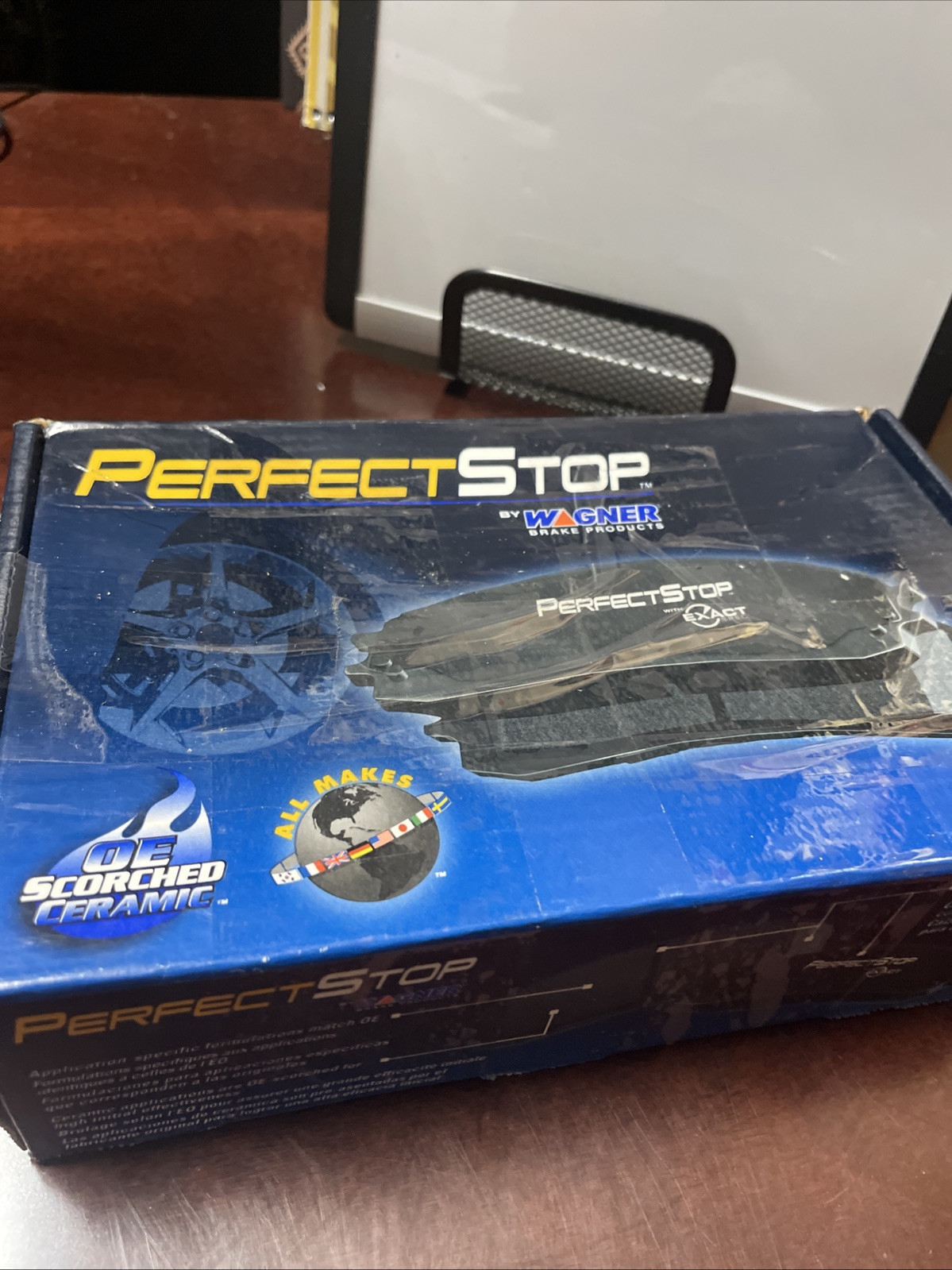 PS812C Perfect Stop By Wagner Ceramic Disc Brake Pad Set - Image 3