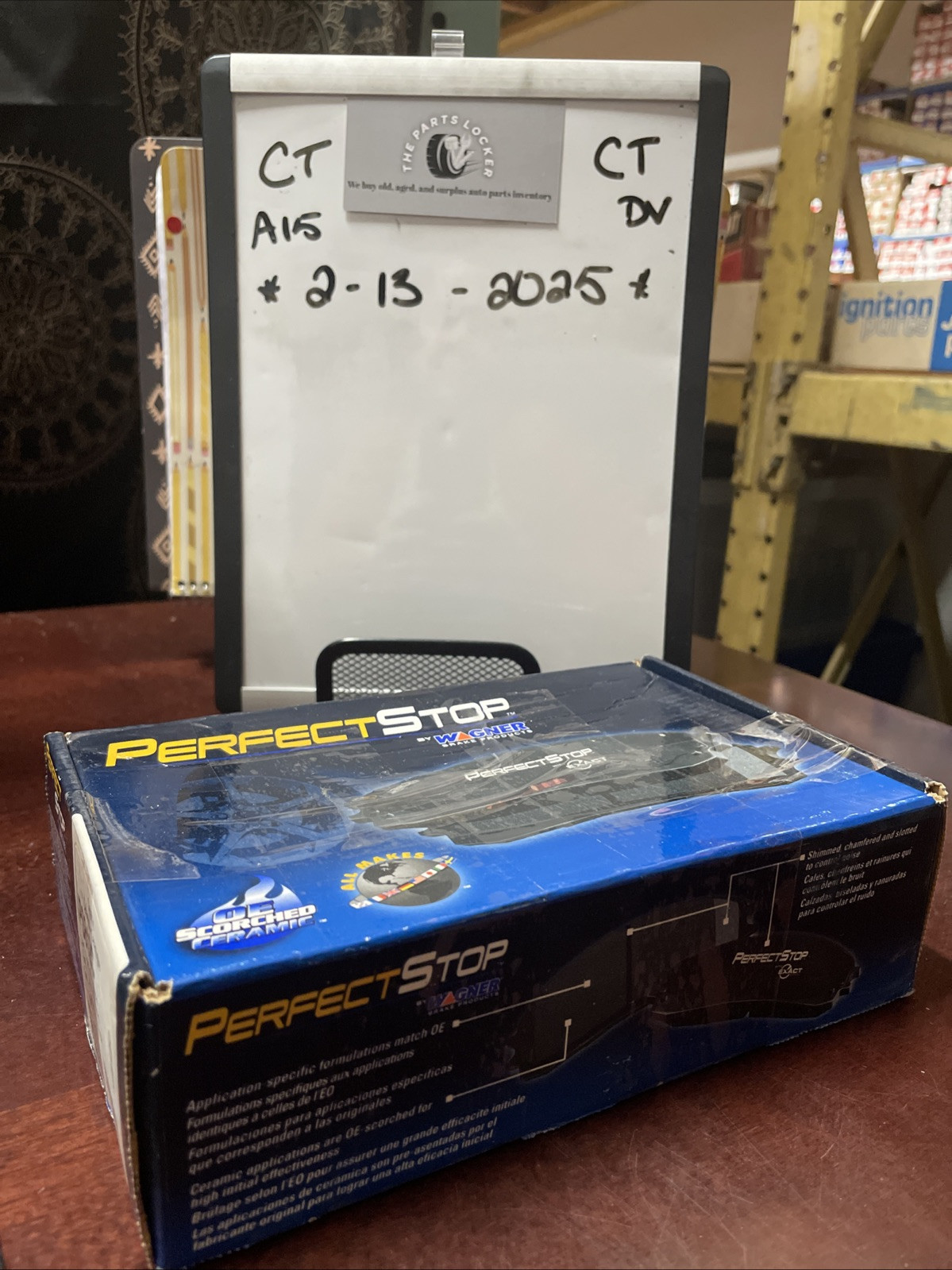 PS812C Perfect Stop By Wagner Ceramic Disc Brake Pad Set