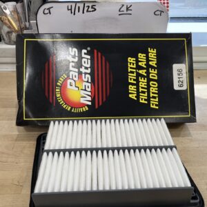 Parts Master Air Filter 62156