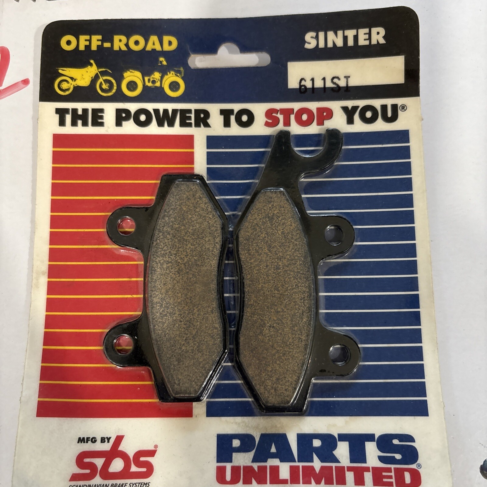 Parts Unlimited Brake Pads 1721-0334 611SI Same As FA135 NOS - Image 3