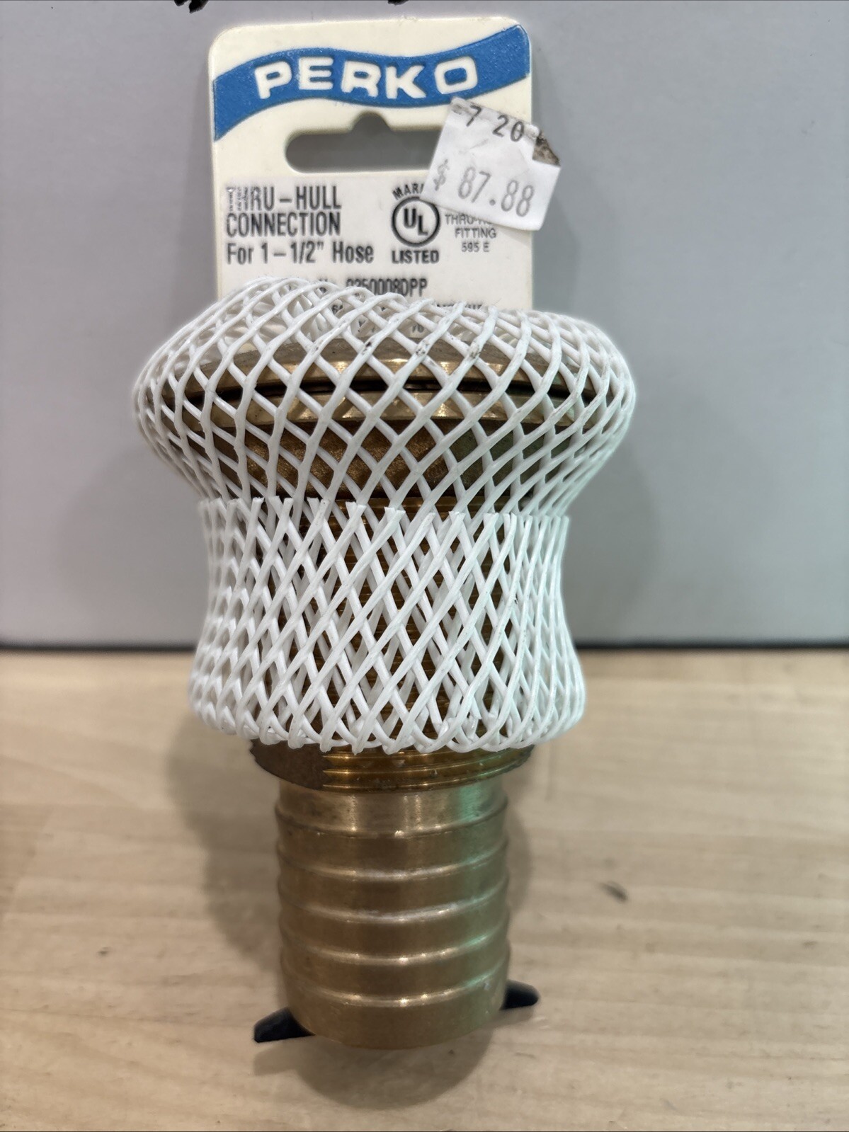 Perko 1-1/2" Thru-Hull Fitting f/ Hose Bronze Made in the USA - Image 3