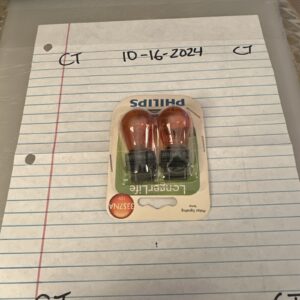 Philips LongerLife 3357NA 27/8W Two Bulbs Rear Turn Signal Replacement Lamp OE