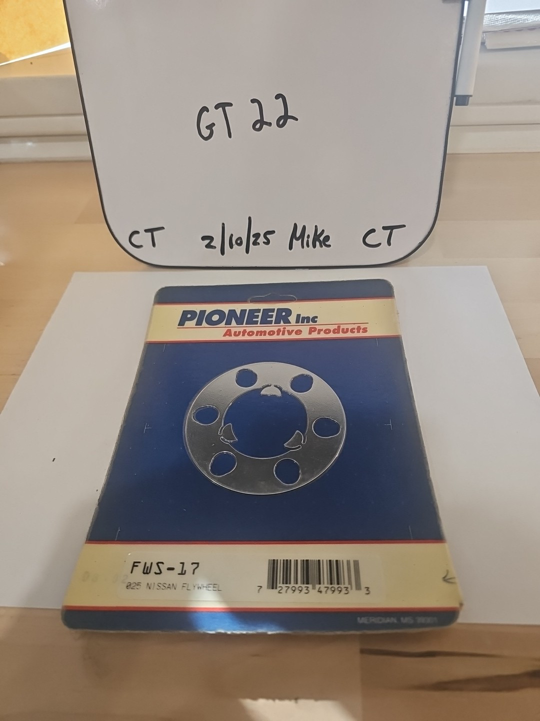 Pioneer Automotive Products FWD-17 .025 Flywheel Shim For Nissan