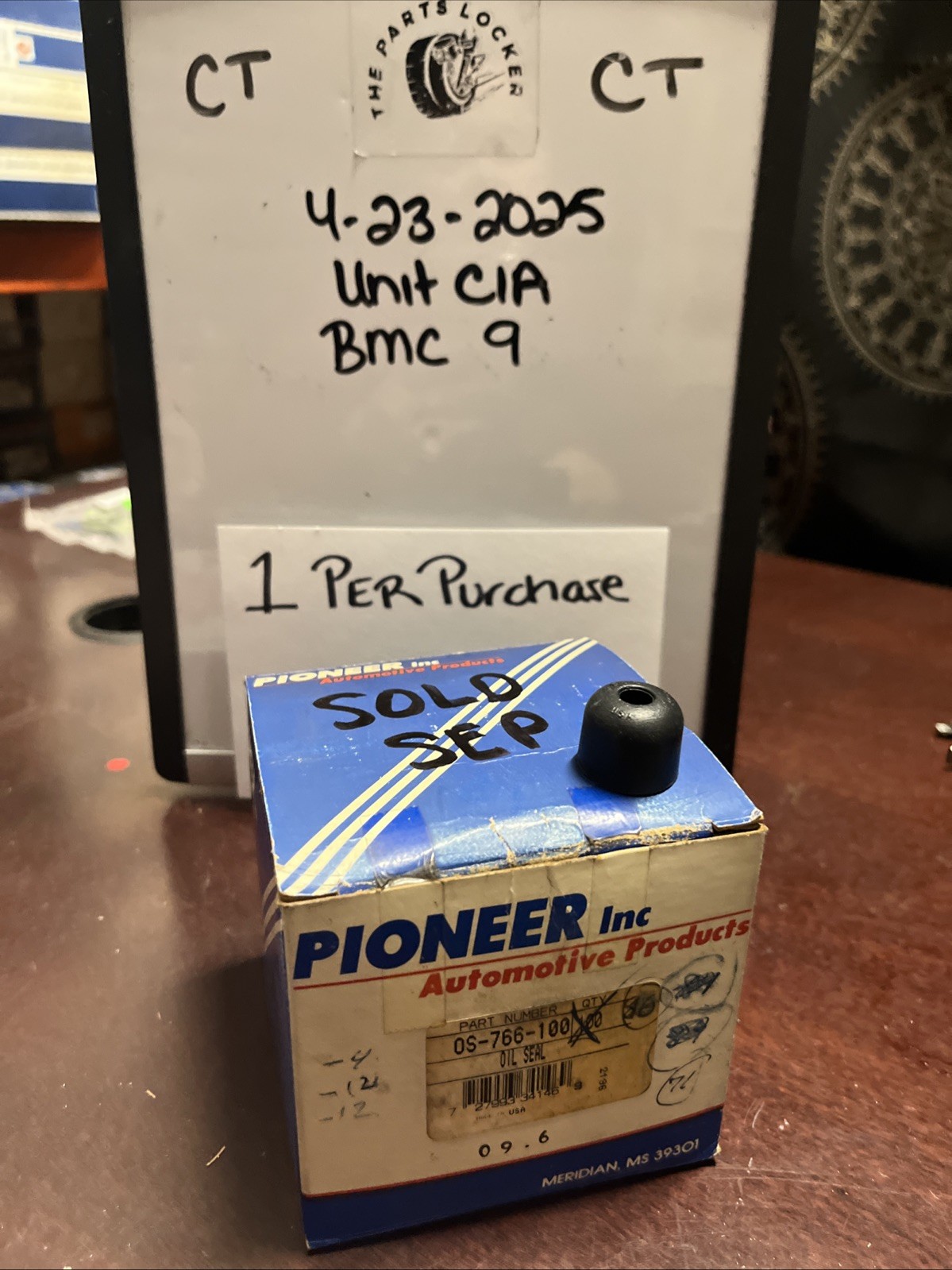 Pioneer Oil Seal OS-766 (Sold Individually)