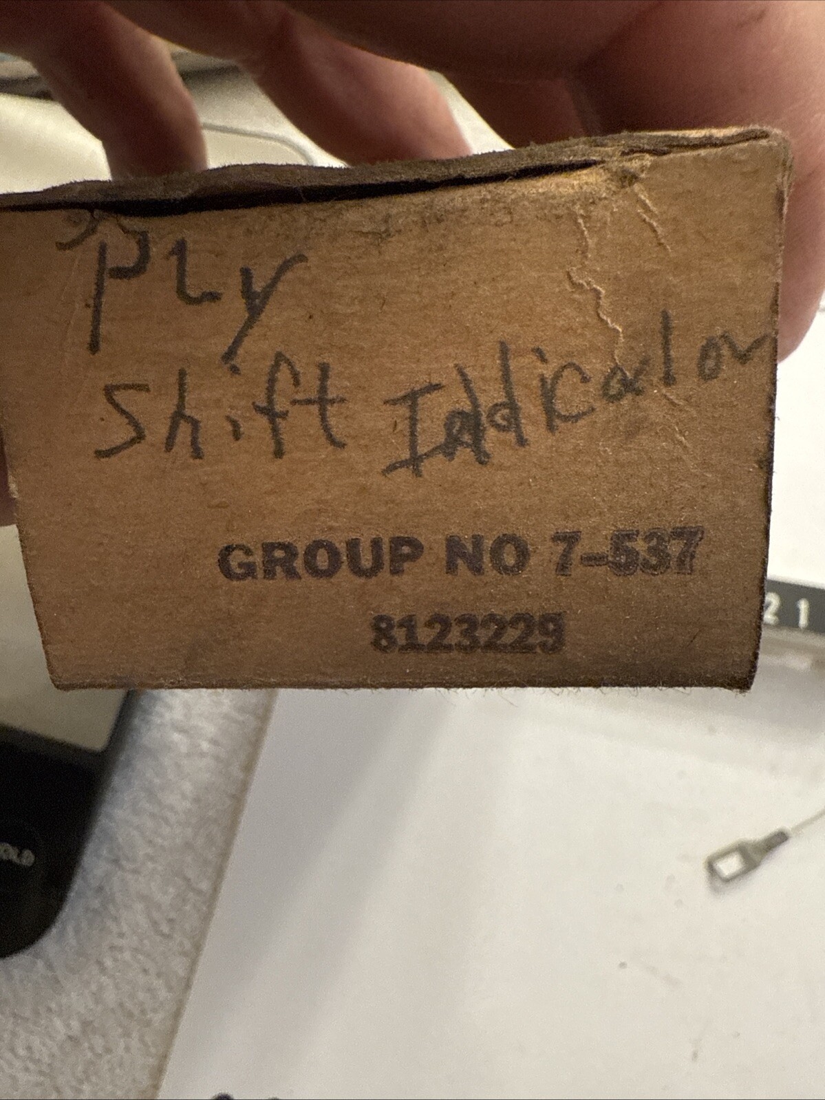 Plymouth Shift Indicator 8123229 Group No 7-537 - Image 4