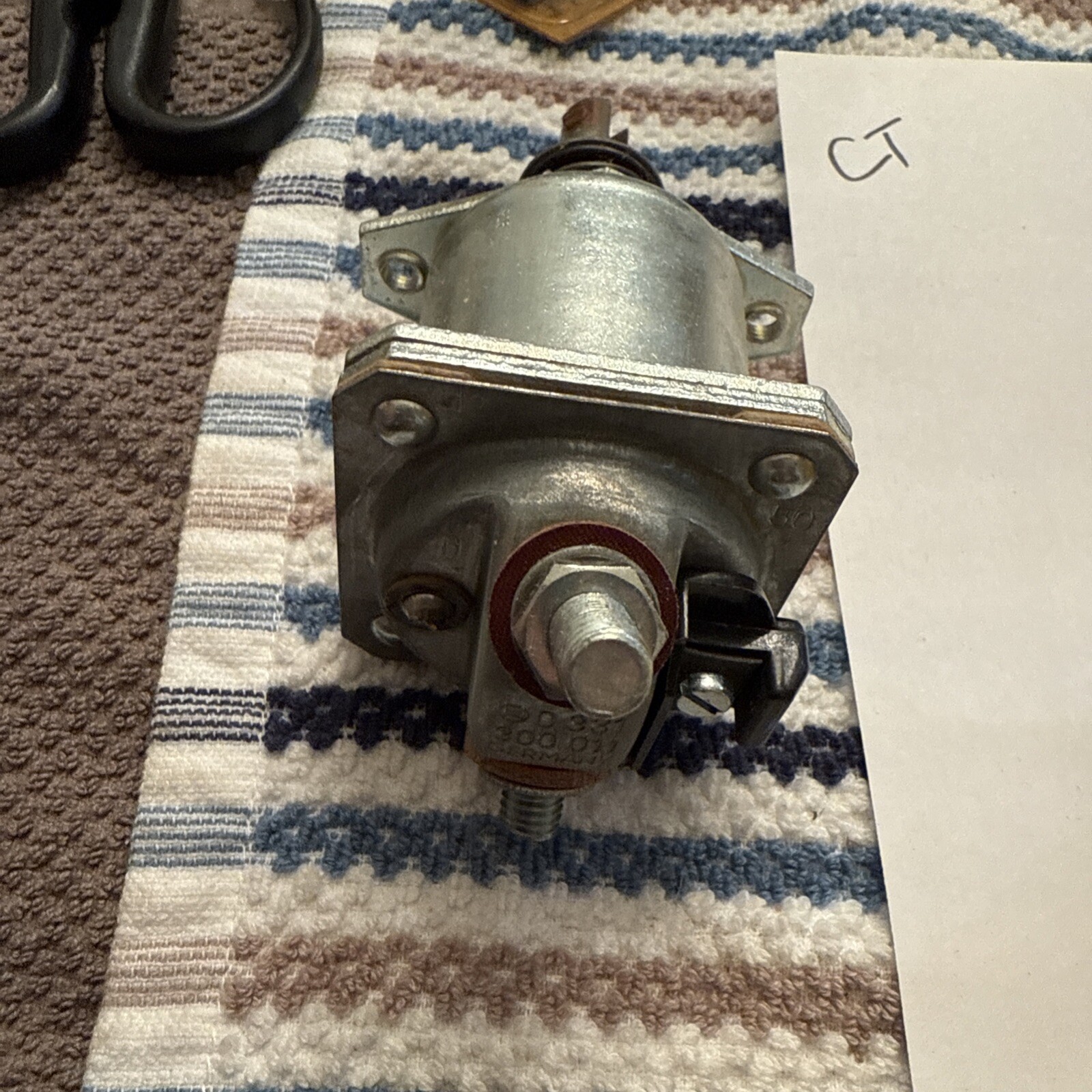 Porsche VW Type 1 Starter Solenoid 12v New Bosch 0331300011 - Image 3