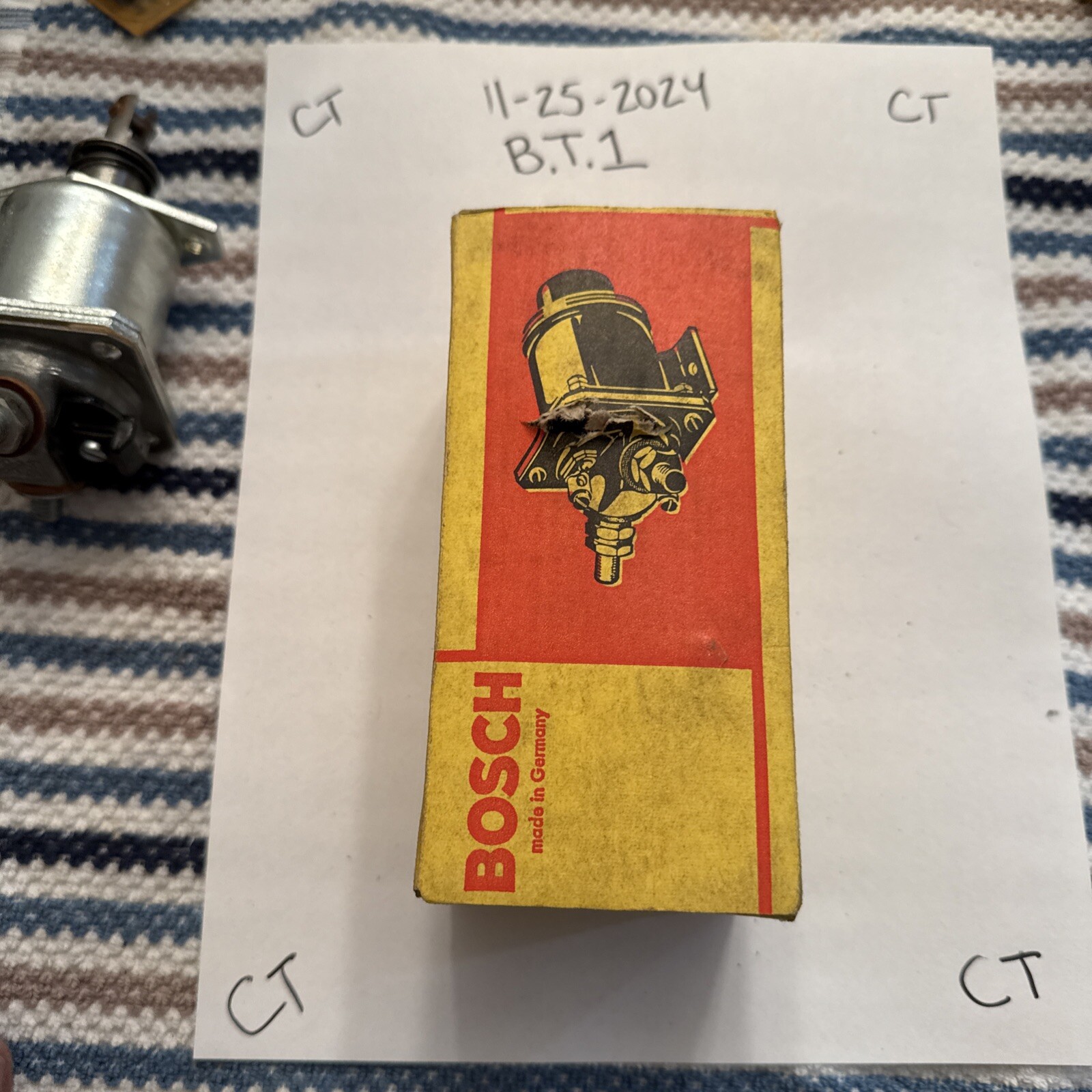 Porsche VW Type 1 Starter Solenoid 12v New Bosch 0331300011 - Image 4