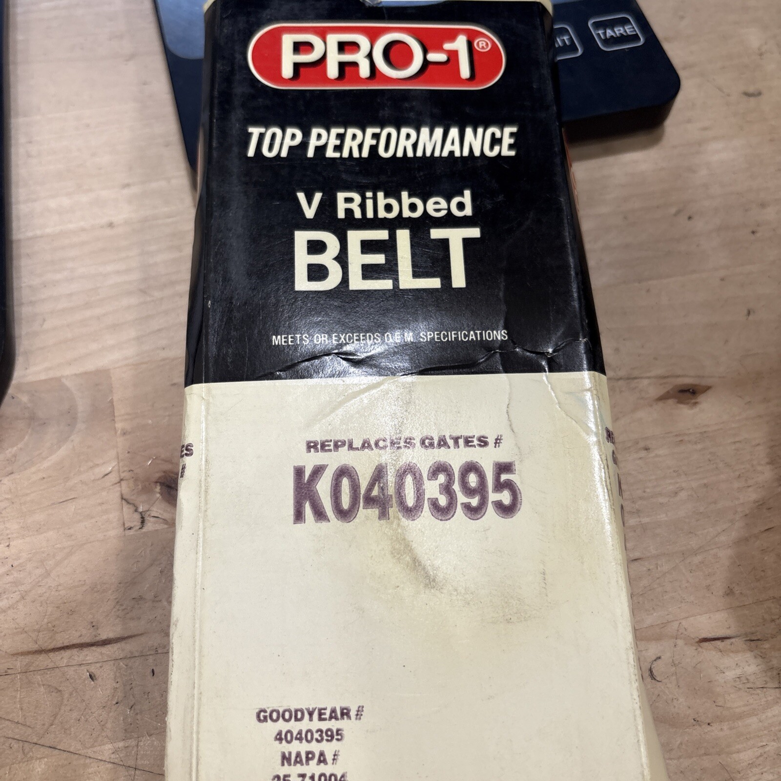 Pro-1 V Ribbed Serpentine Belt Replaces Dayco 5040395 & Gates K040395 - Image 4