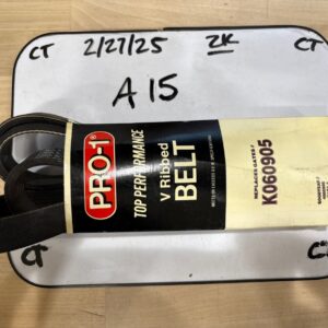 Pro-1 V Ribbed Serpentine Belt Replaces Dayco 5060905 & K060905