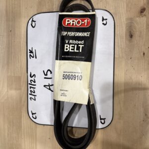 Pro-1 V Ribbed Serpentine Belt Replaces Dayco 5060910 & Gates K060910