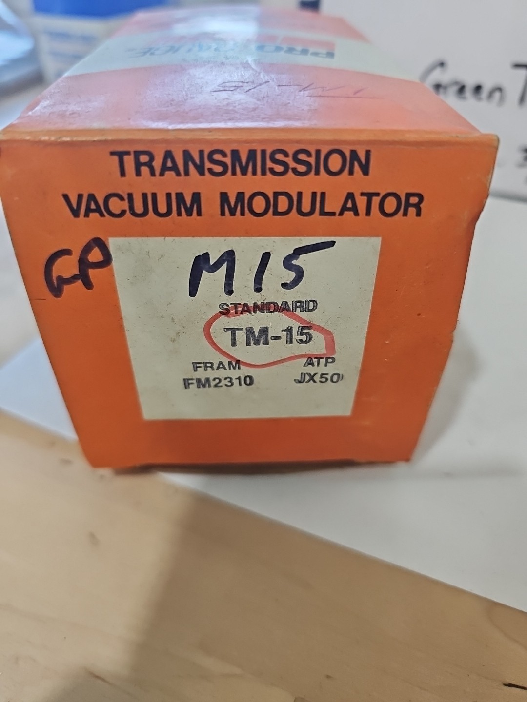 Pro/Gauge M15 Transmission Vacuum Modulator (Standard #TM15) NOS - Image 3