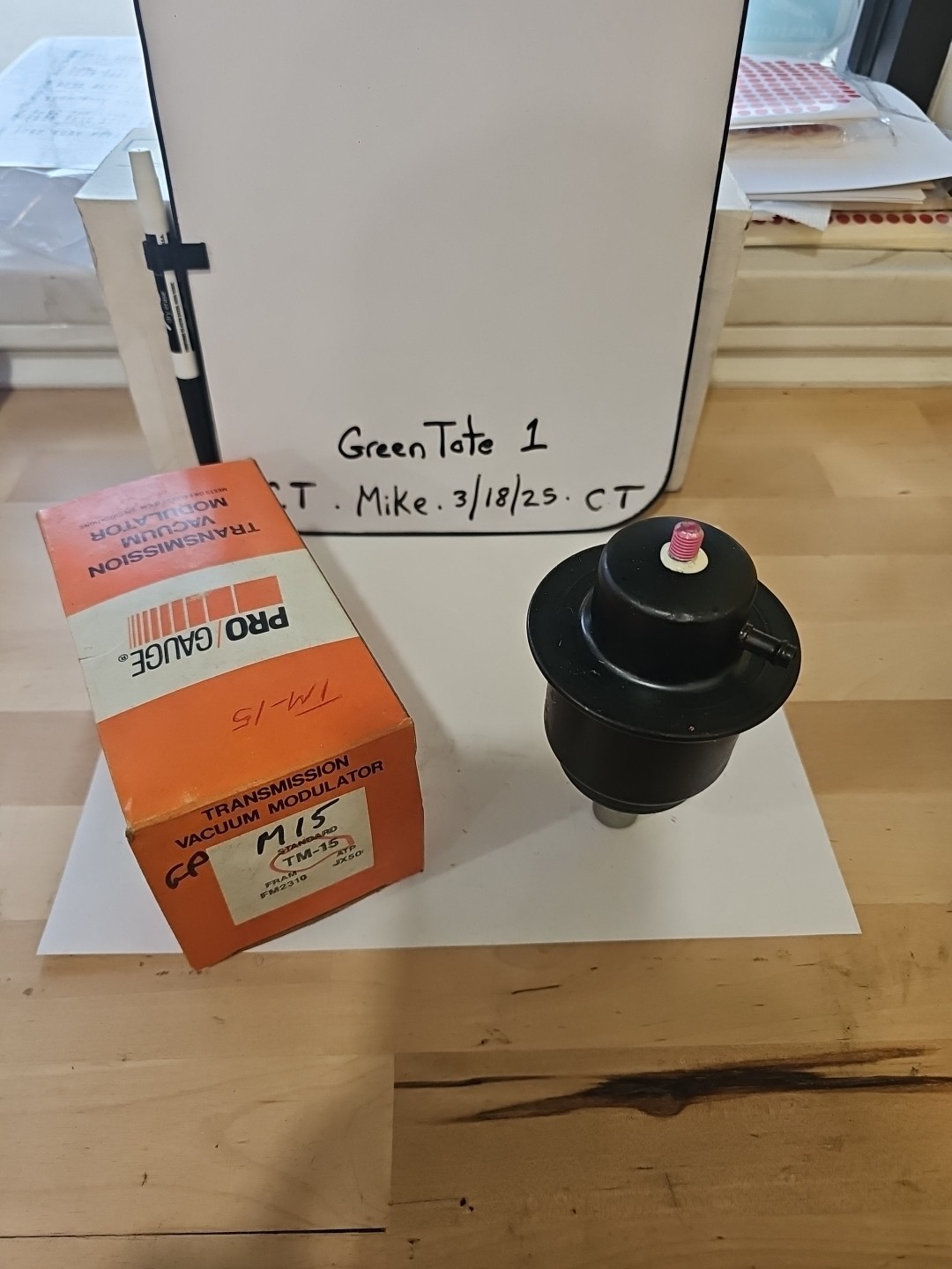 Pro/Gauge M15 Transmission Vacuum Modulator (Standard #TM15) NOS