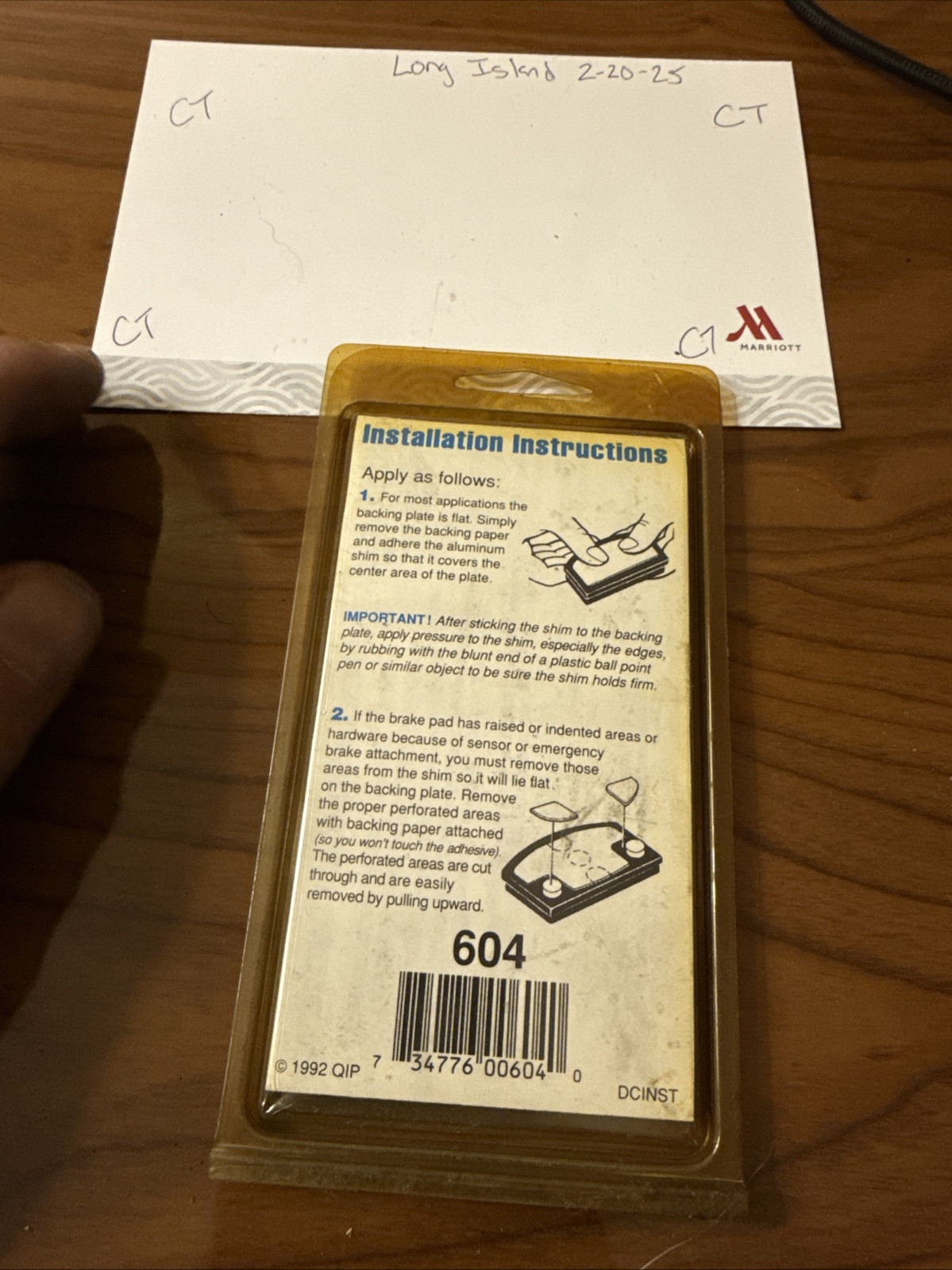 Qualitee International Aluminum Car Brake Silencers 604 - Image 3