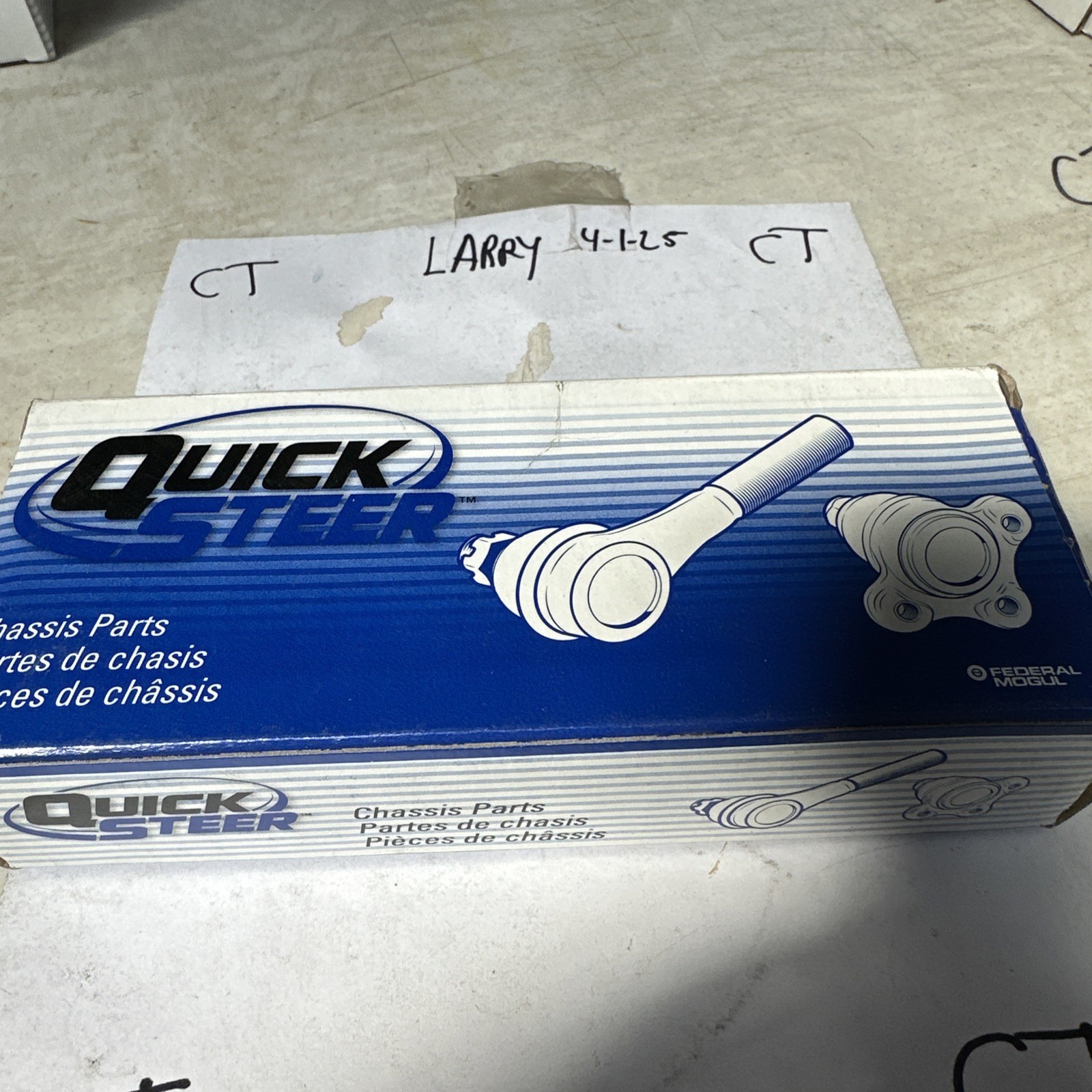 Quick Steer ES2333 Steering Tie Rod End For Select 82-97 Nissan Models