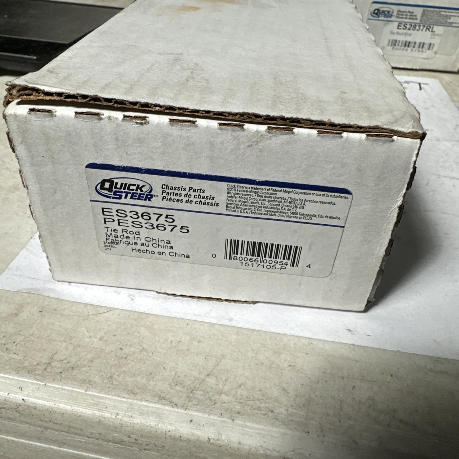 Quick Steer ES3675 Steering Tie Rod End - Image 3