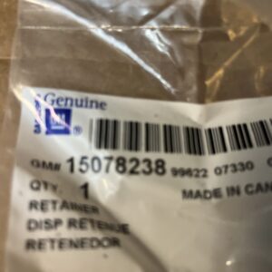 Retainer OEM Genuine GM Part Number 15078238