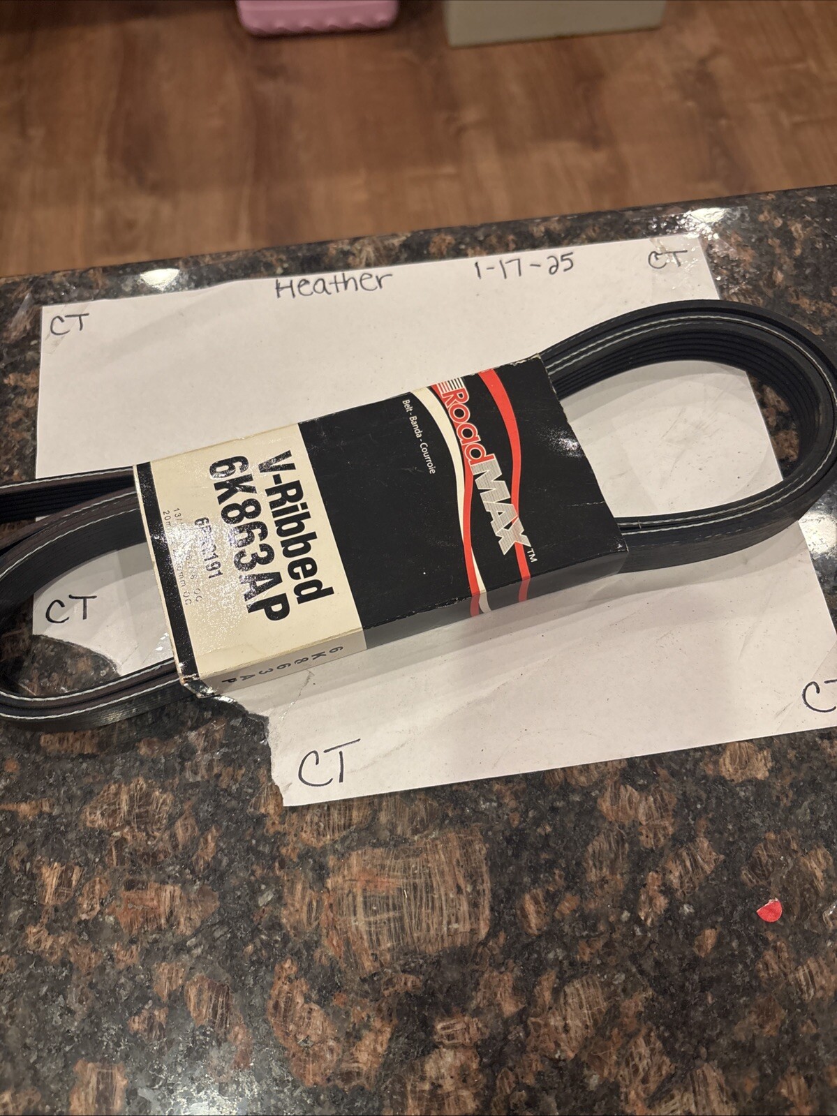 Roadmax 6K863AP Serpentine Belt