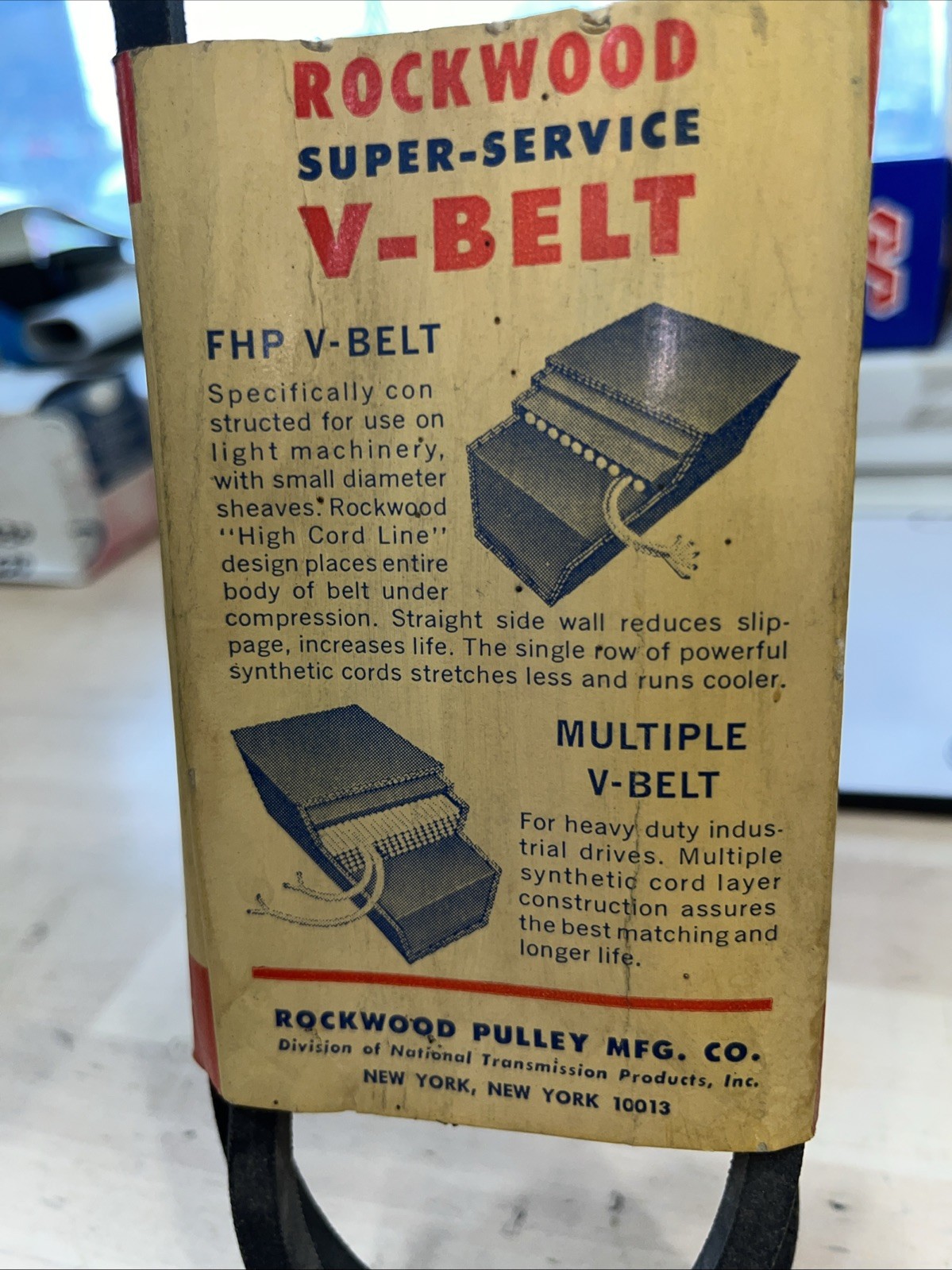 Rockwood V Belt 3L490 - Image 4