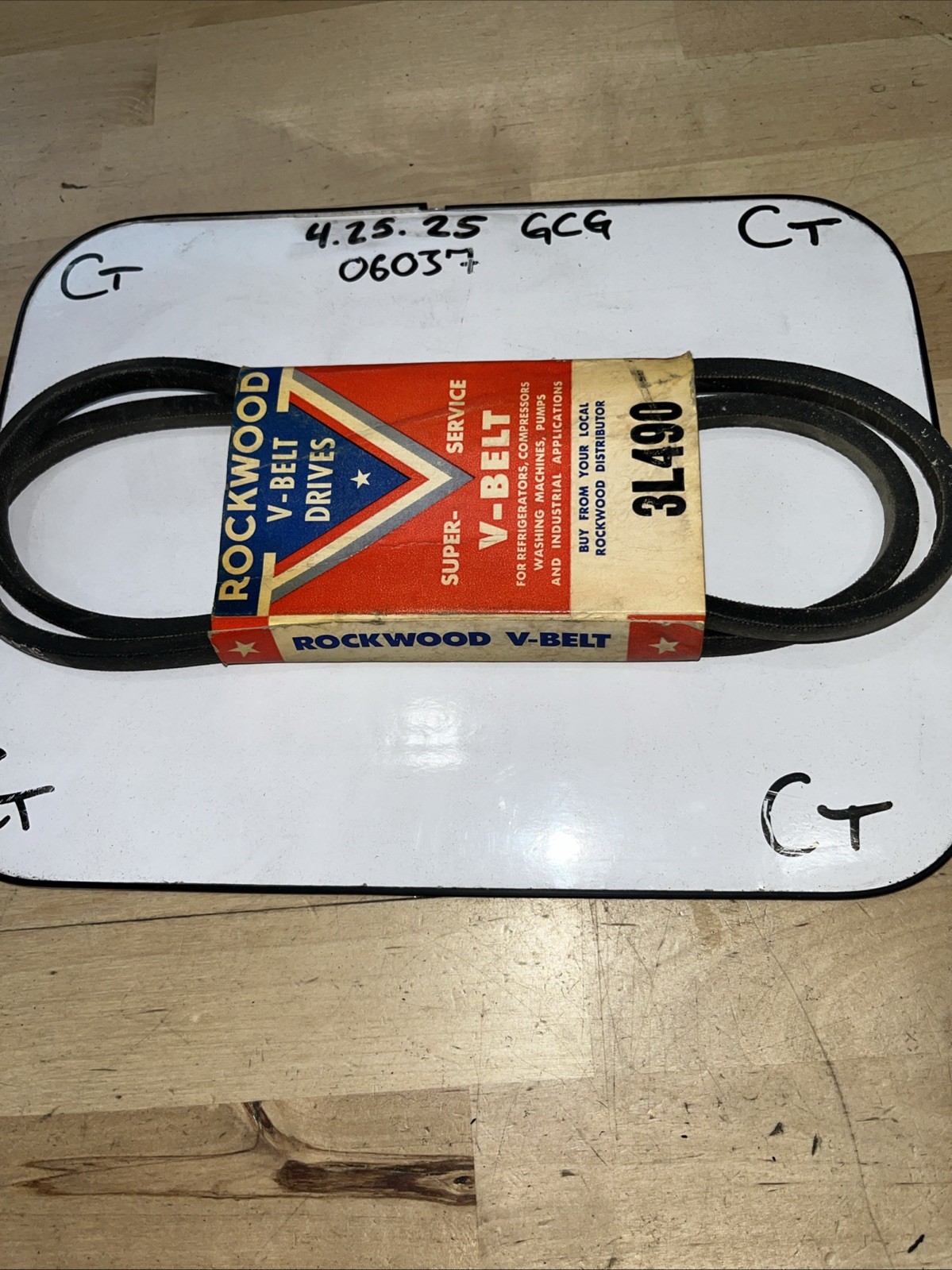 Rockwood V Belt 3L490