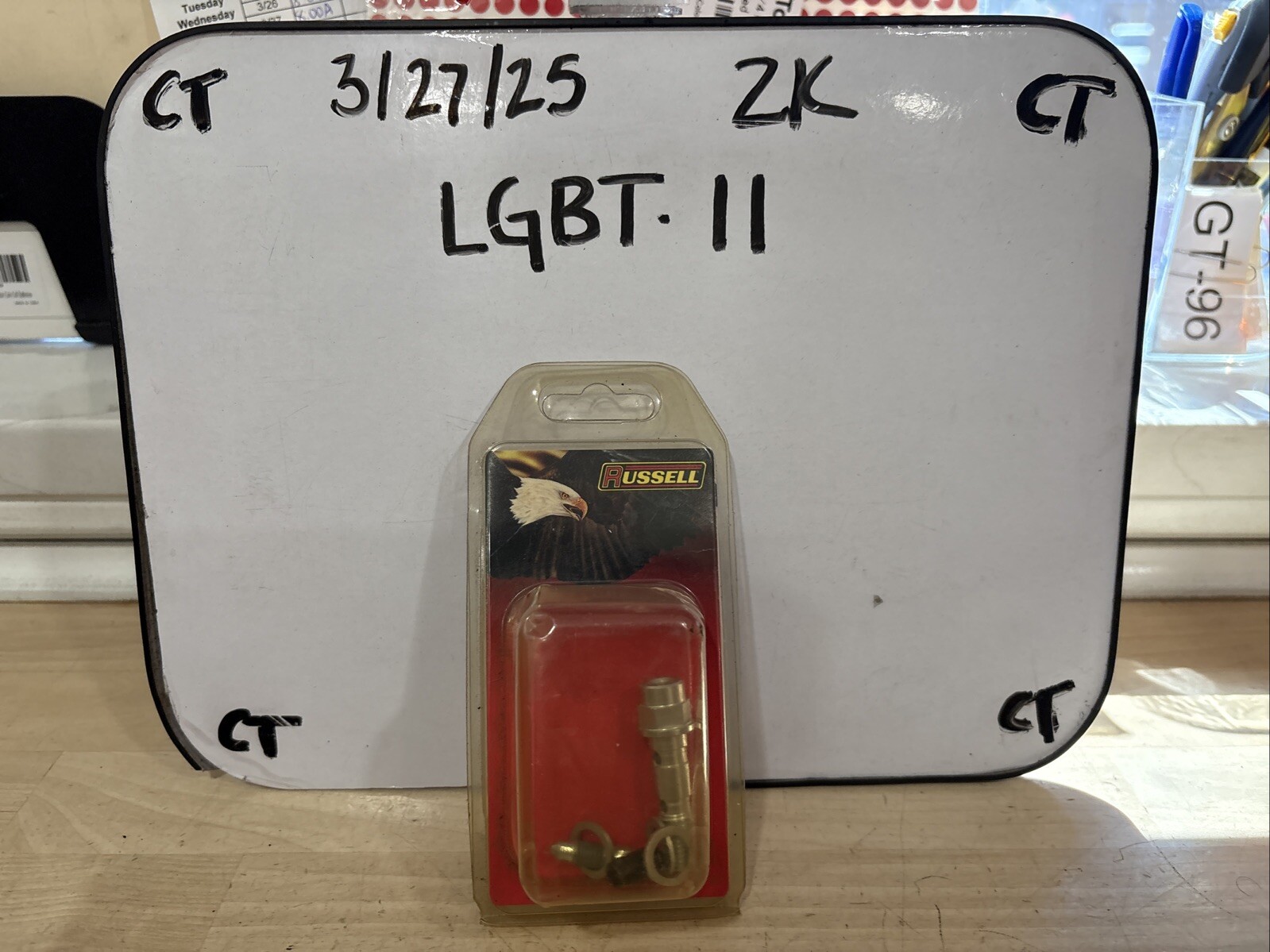 Russell R40519 Bleeder Kit 10x1.25 DBL Banjo