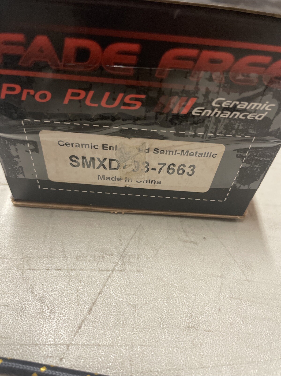 SMXD 493-7663 PRO PLUS Automotive Ceramic Fade Free Disc Brake Pads - Image 3