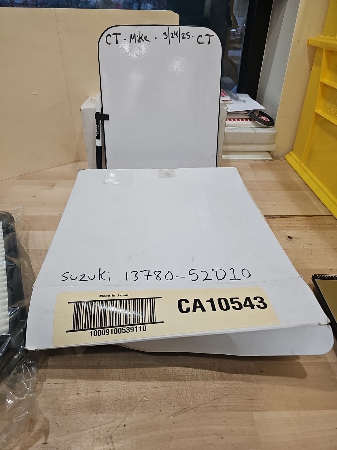 SUZUKI Grand Vitara Xl-7 I FT GT BOSCH Luftfilter 2.7L 2001-2003 13780-52D00 - Image 6