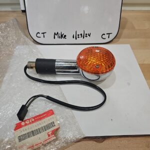 SUZUKI VS1400 VS 1400 INTRUDER LEFT FRONT TURN SIGNAL OEM NOS 35602-38B30-999