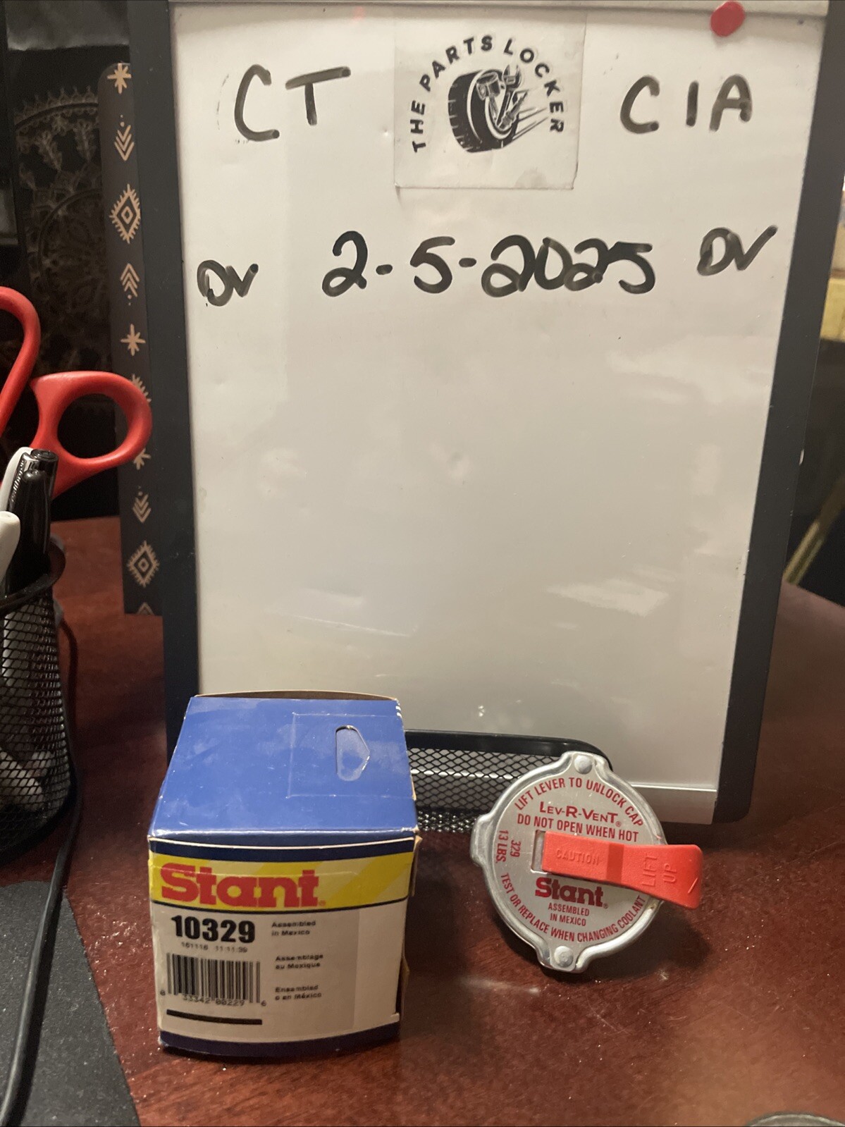 Safety Release Radiator Cap 13psi STANT Lev-R-Vent 10329